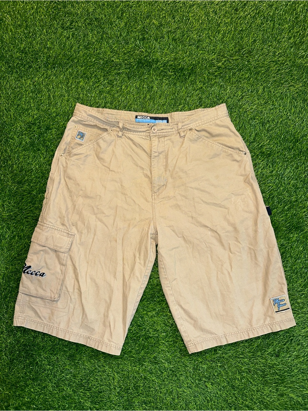 Mecca jeans co cargo shorts size 36